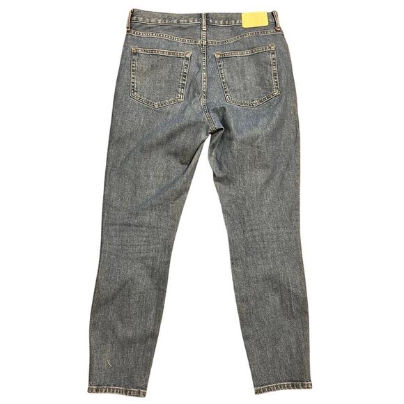 Everlane The High Rise Skinny Jean Size 30 Medium Wash Denim Stretch Classic - Picture 2 of 8